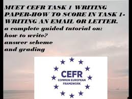 Constant practice will help you to express your thoughts, views, ideas and comments. How To Score In Task 1 Writing An Email Or Letter Muet Cefr Youtube