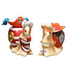 Amazon.co.jp: ワンピース エース バギー 電伝虫 ONEPIECE セット フィギュア でんでんむし プレゼント 置物 飾り : おもちゃ
