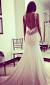 Open Back Tight Fitted Wedding Dresses