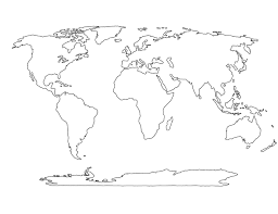 Blank World Maps With Countries Papers Map Worksheet Outline Fill In The World Map Printable World Map Stencil World Map Coloring Page