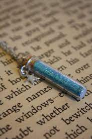 Faerie Dust Vial Necklace Fairy Tale Necklace Fairy Garden Birthday Party Vial Necklace Fairy Dust