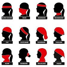 M Baxter 4 Pcs Multifunktionstuch Skull Face Tuch Schlauchtuch Sturmmaske Original Schlauchschal Mikrofaser Halst Schlauchtuch Multifunktionstuch Schlauchschal