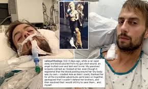 March 1, 2021 lady gaga's dog walker recounted in a vivid instagram post on monday his frantic thoughts in the moments after he was shot in los angeles last week by two men who stole two of the. Lady Gaga S Dog Walker Speaks Out After He Was Shot By Thieves Daily Mail Online