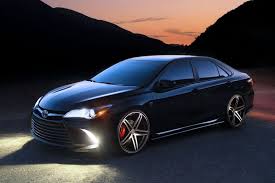 Black And Blue Tis Wheels Stylish Black Toyota Camry Sporting Tis Wheels 2015 Toyota Camry Toyota Camry Camry