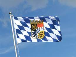 Nur noch 9 auf lager. Bayern Mit Wappen Flagge 90 X 150 Cm Flaggenplatz Shop
