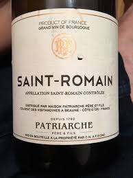 Entdecken sie veröffentlichungen von romain bouteille auf discogs. Patriarche Pere Fils Saint Romain Vivino