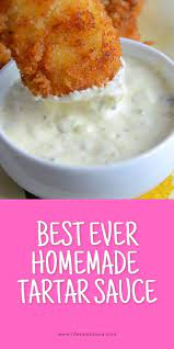 Homemade Tartar Sauce Recipe Video Recipe Video Recipes With Fish Sauce Sauce Homemade Tartar Sauce