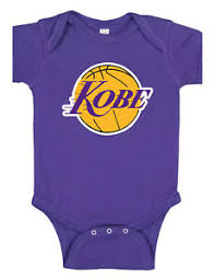 Los angeles lakers vector logo, free to download in eps, svg, jpeg and png formats. Baby Kobe Bryant The Black Mamba Logo Los Angeles Lakers Creeper Romper Ebay