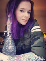 CUSTOMER PHOTOS Just look at that striking color result and totally awesome  tattoos! ♥ Another amazing customer review photo! Jose Kuijpers used  Intense Violet Purple