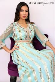 Caftan jawhara 2020 تشكيلة موديلات رائعة بثوب جوهرة. Kaftan Aniiqa Takchita Jawhara Vert Eau Perlee Tendance Facebook