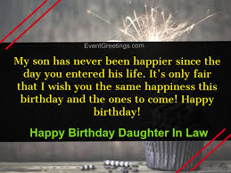 It doesn't matter how old he is, because he will always remain your little baby. 50 Sweet Happy Birthday Daughter In Law Quotes And Wishes