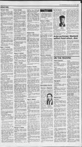 Maybe you would like to learn more about one of these? The Pantagraph From Bloomington Illinois On November 10 1991 Page 31
