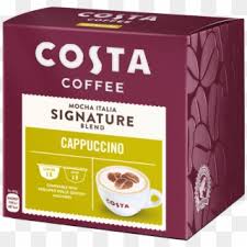 Join nescafé® dolce gusto® for many great benefits and much lumio automatic black coffee machine by krups® krups®. Signature Blend Cappuccino 8 Servings Costa Coffee Pods Dolce Gusto Clipart 3710700 Pikpng