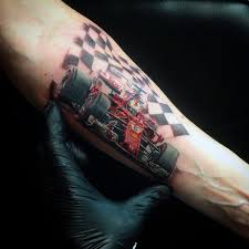 50 Ferrari Tattoo Ideas For Men Italian Sports Car Designs Tattoos Ferrari Tattoo Designs Men