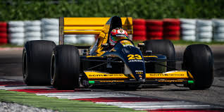 This exceptional original f1 car (rolling chassis), also driven by alex albon during the 2019 fia formula one world. Lamborghini Restores Its V12 Powered Minardi F1 Car