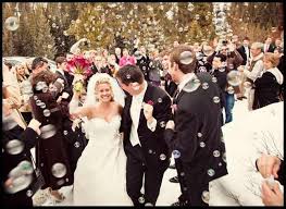 Bubbles At The Ceremony When Melissa Pronounces Us Husband And Wife Everyone Can Blow Bubbles Wedding Bubbles Cheap Wedding Decorations Wedding Exits