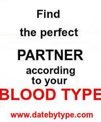 who is your perfect partner according to your blood type