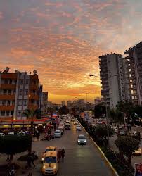 Guzel Mersin De Gun Batimi Mersin Pozcu Palm City Gunbatimi Sunset Nature Gezi Doga Travel Mersinliyizbiz Mediterranean Nature Sky Skyline