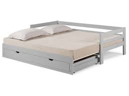 Lit Banquette 2x90x190 Cm 2 Tiroirs De Rangement Supercozy Coloris Gris Vente De Lit Enfant Confo En 2020 Banquette Gigogne Rangement Tiroir Lit Enfant Conforama
