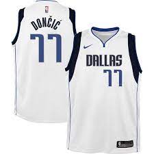 I'm sure someone somewhere would. Youth Nike Luka Doncic White Dallas Mavericks Swingman Player Jersey Association Edition