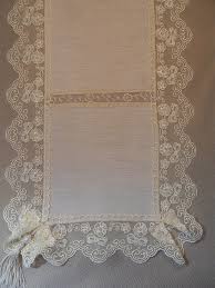 Tris centrini camera da letto x chi ama il moderno. Centrini In Puro Lino E Macrame Lisa Collection Italy