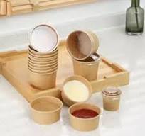 Custom Size Paper Sauce Cups - Biodegradable & Durable