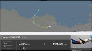 Pesawat sriwijaya kemungkinan jatuh di pulau laki dan pulau lancang. An7uv Oxjswt M