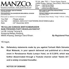 831 likes · 3 talking about this. Apologise Or Face Suit Anwar S Aide Tells Zuraida Over Mafia Remark