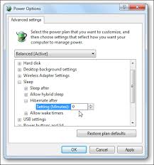 Once you enable hibernation on your computer, click the choose what the power buttons do link on the power options dialog box to enable waking your computer from hibernation using its keyboard. How To Manage Hibernate Mode In Windows 7