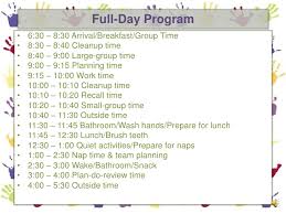 A Preschool Daily Routine Effective Transitions