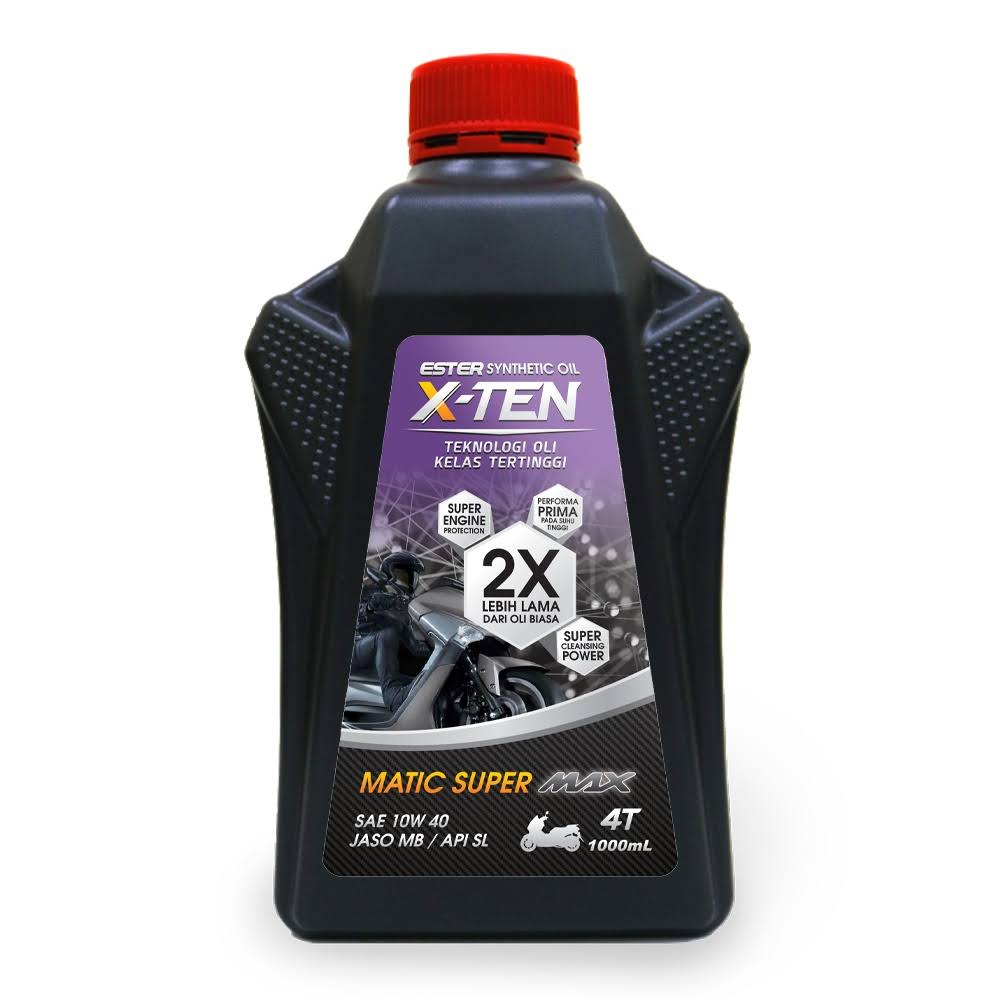 X-TEN 10W40 JASO MB SUPER MATIC 1 LT