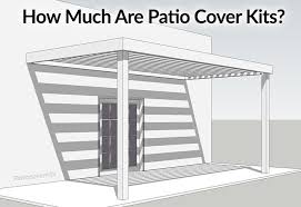 This promo includes everything needed for an attached 10'p x 20′ solid top patio cover. How Much Are Patio Cover Kits Patio Cover Kits