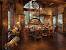 Log Home Log House Kitchen