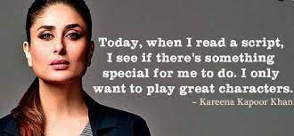 Kareena Kapoor Quotes Inspirational Quotes Quotes Quotations