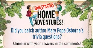 Community contributor can you beat your friends at this quiz? Magic Tree House How Much Do You Know About The Animals Jack Annie Have Met In Their Adventures Check Out Author Mary Pope Osborne S Video For Fun Trivia Questions And