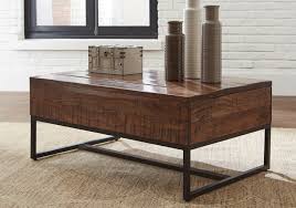 › overstock glass coffee table. Hirvanton Warm Brown Rectangular Lift Top Cocktail Table Cincinnati Overstock Warehouse