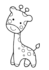 Cute baby giraffe coloring page coloring page book. Printable Giraffe Coloring Pages For Adults