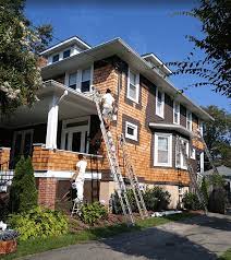 You know bender it's getting to where i really don't like to mess with cedar shingles. Paint Or Stain Cedar Shingles Hands On Painters Inc