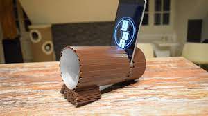 Hoffe ihr könnt mir helfen (mein problem ist man soll es in einer hand tragen können). Diy Lautsprecher Selber Bauen Pringles Lautsprecher Chipsdose Handy Verstarker Basteln Youtube