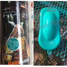 Pilok hijau toska metalik : Beli Cat Samurai Paint 322 Tosca Green Hijau Petronas Turquoise Blue Semprot Pylox Pilok Seetracker Indonesia