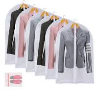Clear Garment Bags For Hanging Clothes, 36" Women Suit Bags ...