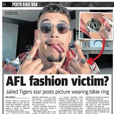 Police have smashed their way into three bikie gang clubhouses across perth this afternoon as part of their investigation into last night's port kennedy see the latest conversations about any topic instantly. Jailed Footy Bad Boy S Fashion Crime Queensland Times