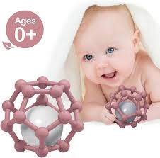MCGMITT Baby Rattle Teething Ball Toy