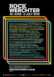 Over four days on the festival grounds in werchter (belgium) you will be . Rock Werchter 2016 History Rock Werchter 2022