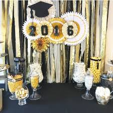 Pin By Natalie Mccallion On Leavers Party Graduation Party Wall Decorations Graduation Party Decor Gold Graduation Party