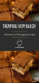 Tiramisu Vom Blech Rezept Einfacher Nachtisch Blechkuchen Rezepte Italienische Nachspeise