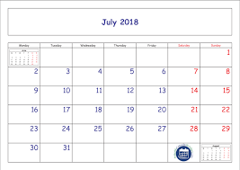 July 2018 Printable Calendar Pdf Word Template With Images Printable Calendar Template October Calendar Printable Blank Calendar Template