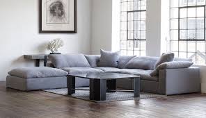 The sofa sectional has reclining footstools, which make it comfortable and perfect for relaxing. Numaonline Feather Extra Deep Fabric Large Corner Sofa