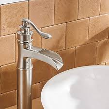 aquafaucet waterfall bathroom faucet