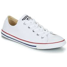 Закажите кеды конверс по лучшей цене! Converse All Star Dainty Ox Weiss Rot Schuhe Sneaker Low 59 00